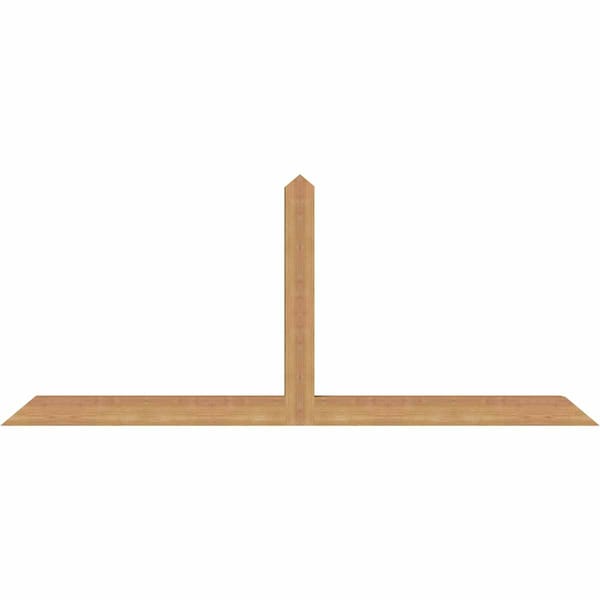 Ekena Millwork Portland Timber Gable Bracket, Western Red Cedar, 72"W x 30"H x 3 1/2"D x 3 1/2"F, 10/12 Pitch GBW072X30X0404POR00SWR - main